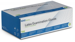 Gants d examen poudrés en latex  Kent Dental 183456