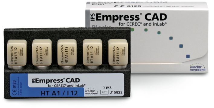 IPS Empress CAD Blocs HT - Haute Translucidité Taille I8 Ivoclar 166018