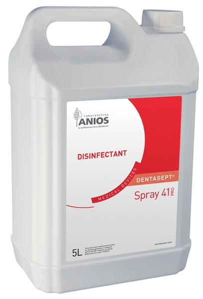 Désinfectant Dentasept spray 41 Le bidon de 5 L Anios 172284