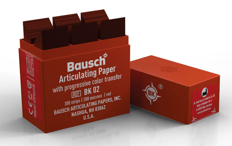 Papiers à articuler Bausch avec nuance progressive de couleur, 200µ 